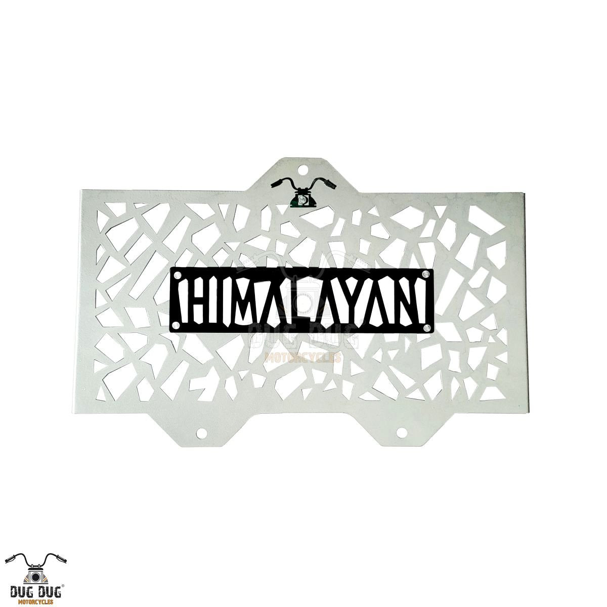 Dug Dug Himalayan 450 Aluminum Radiator Guard - Silver