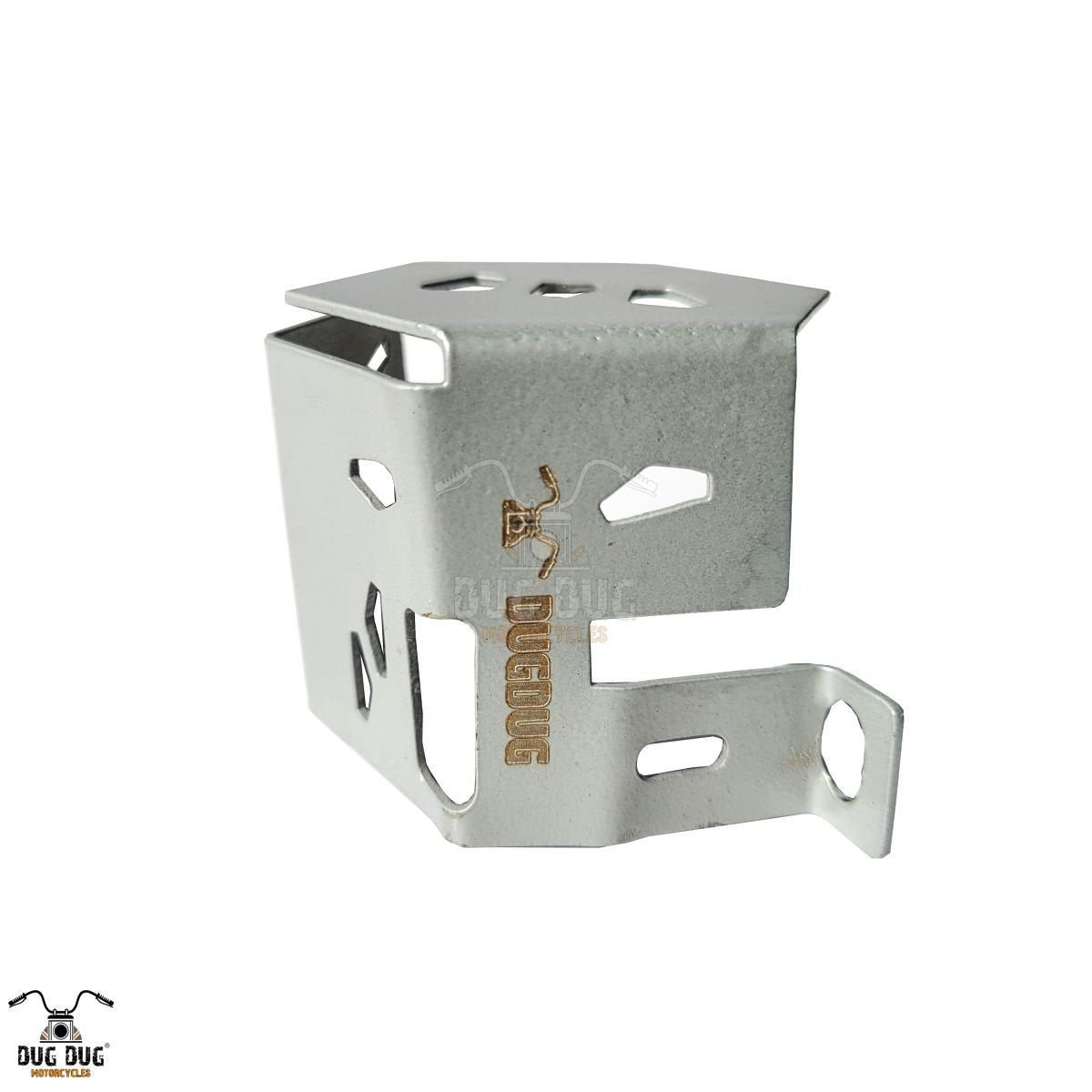 Dug Dug Himalayan 450 Rear Oil Reservoir Container Guard SS-304 - Silver